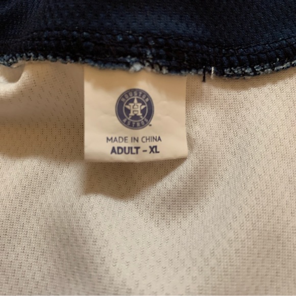 Nolan Ryan Houston Astros Mens Jersey Shirt Logo MLB Baseball Promo Batting XL - Picture 9 of 10